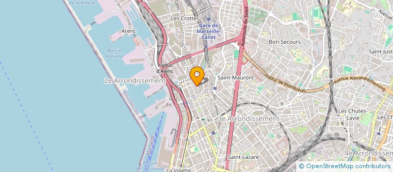 localisation de l'entreprise MONSIEUR MOHAMED ABDOU RAHIM à MARSEILLE