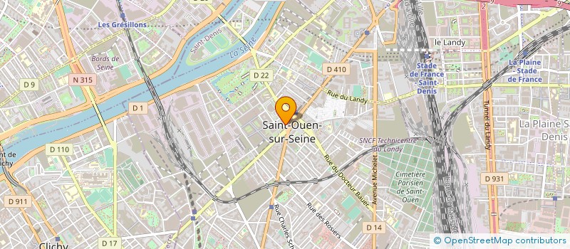 localisation de l'entreprise MONSIEUR MOHAMED ABID à SAINT-OUEN-SUR-SEINE