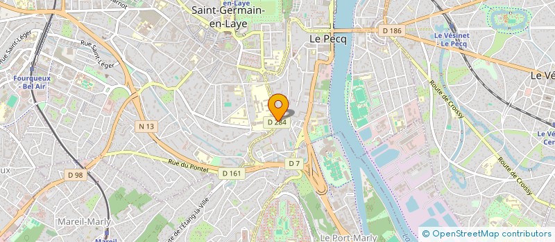 localisation de l'entreprise MONSIEUR MOHAMED ABID  LE PECQ