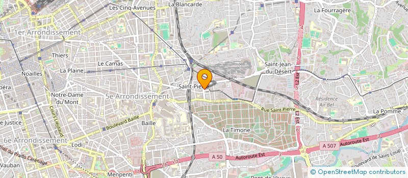 localisation de l'entreprise MONSIEUR MOHAMED ABIDATE à MARSEILLE