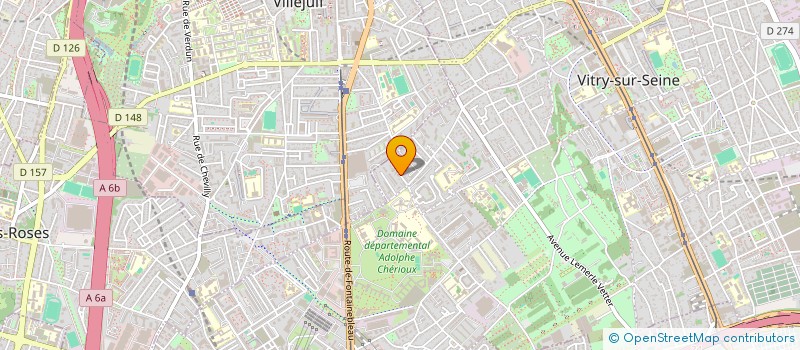 localisation de l'entreprise MONSIEUR MOHAMED ABIKA  VITRY-SUR-SEINE