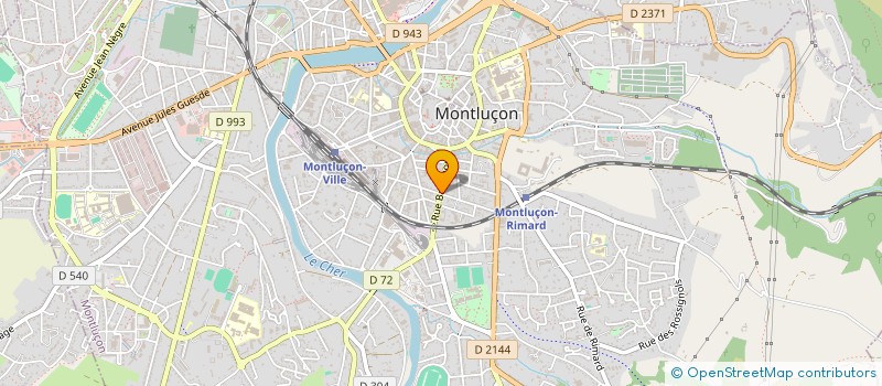 localisation de l'entreprise MONSIEUR MOHAMED ABILLOUCH à MONTLUCON