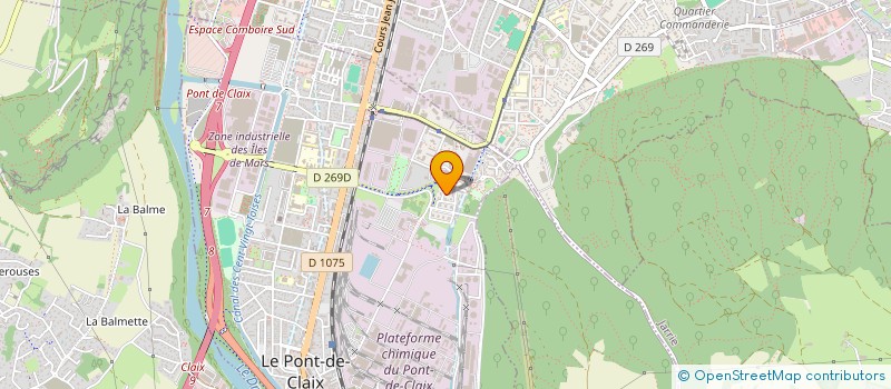 localisation de l'entreprise MONSIEUR MOHAMED ABIR  LE PONT-DE-CLAIX