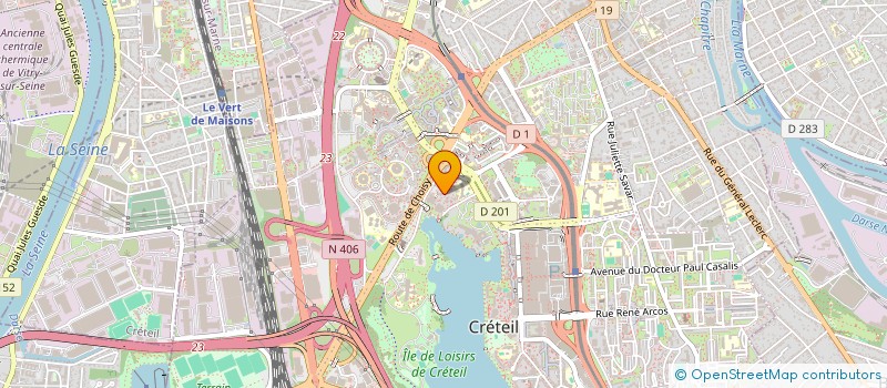 localisation de l'entreprise MONSIEUR MOHAMED ABOU EL GADYEL  CRETEIL