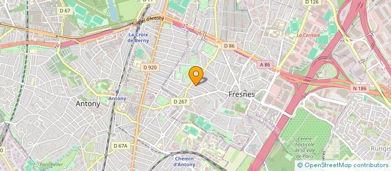 localisation de l'entreprise MONSIEUR MOHAMED ABOUD  FRESNES