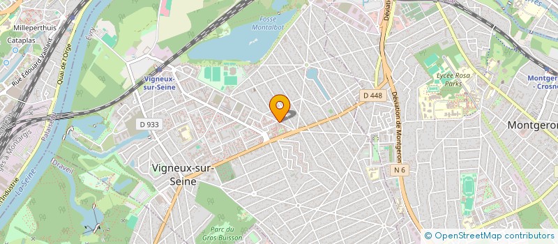 localisation de l'entreprise MONSIEUR MOHAMED ABOUDA à VIGNEUX-SUR-SEINE