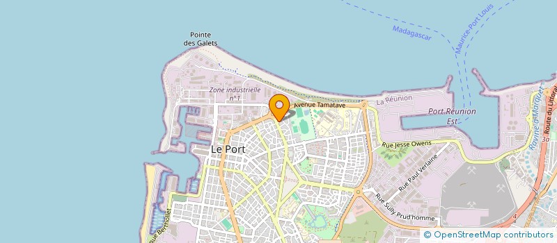 localisation de l'entreprise MONSIEUR MOHAMED ABOUDOU à LE PORT