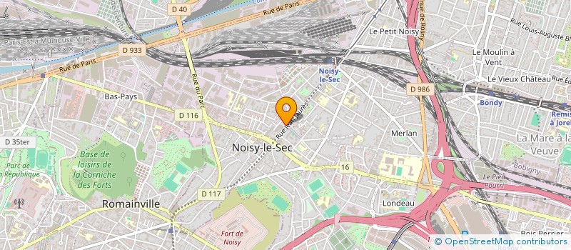 localisation de l'entreprise MONSIEUR MOHAMED ABOUELHUSSEIN à NOISY-LE-SEC
