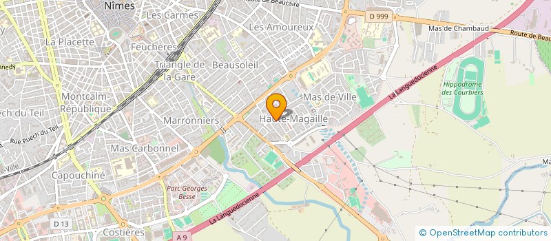 localisation de l'entreprise MONSIEUR MOHAMED ABOUHALI  NIMES