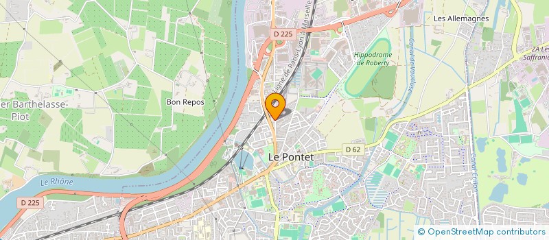 localisation de l'entreprise MONSIEUR MOHAMED ABOULGHAZI  LE PONTET