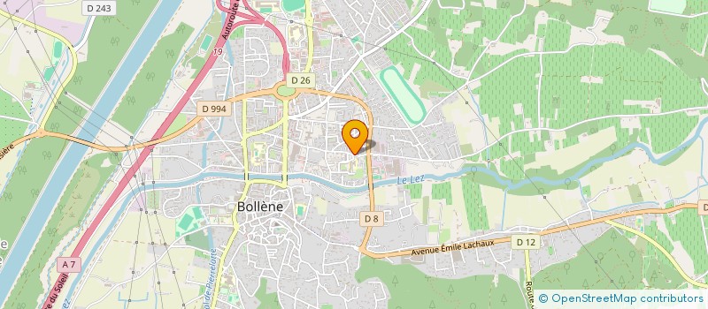 localisation de l'entreprise MONSIEUR MOHAMED ABOUNYA à BOLLENE