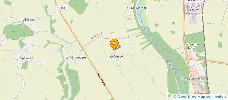 localisation de l'entreprise MONSIEUR MOHAMED ACHAKOUR à CHATEAUDUN
