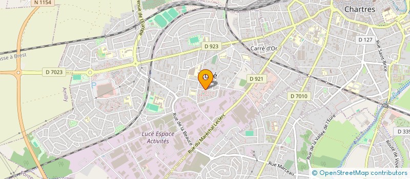 localisation de l'entreprise MONSIEUR MOHAMED ACHERKI à LUCE