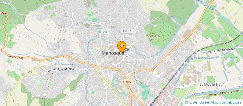localisation de l'entreprise MONSIEUR MOHAMED ACHI à MANOSQUE