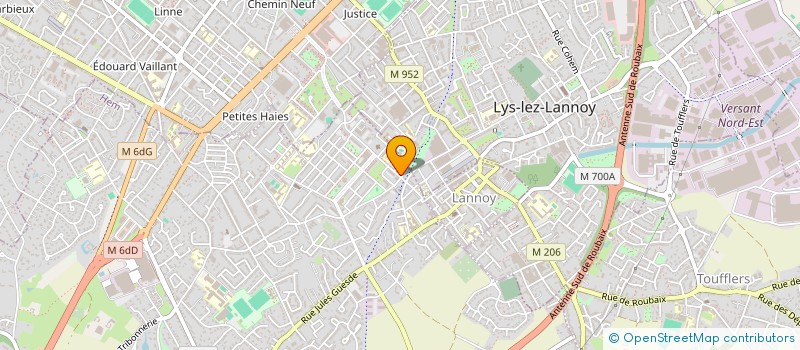 localisation de l'entreprise MONSIEUR MOHAMED ACHOUR  HEM