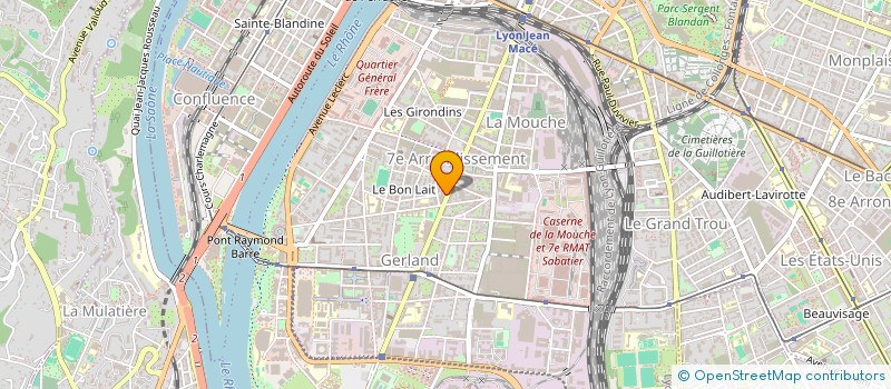 localisation de l'entreprise MONSIEUR MOHAMED ACHOUR  LYON