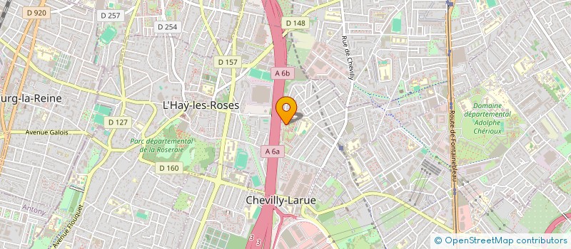 localisation de l'entreprise MONSIEUR MOHAMED ACHOUR  L'HAY-LES-ROSES