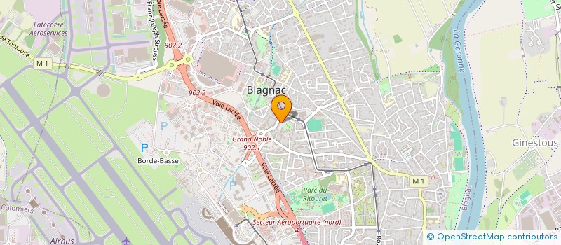 localisation de l'entreprise MONSIEUR MOHAMED ACHOUR à BLAGNAC