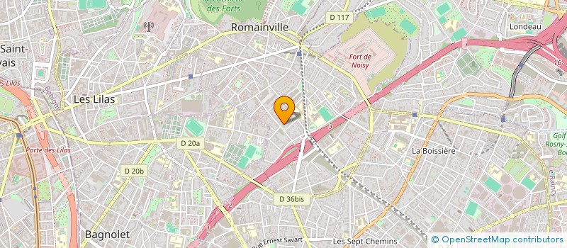 localisation de l'entreprise MONSIEUR MOHAMED ACHRAF AYARI à ROMAINVILLE