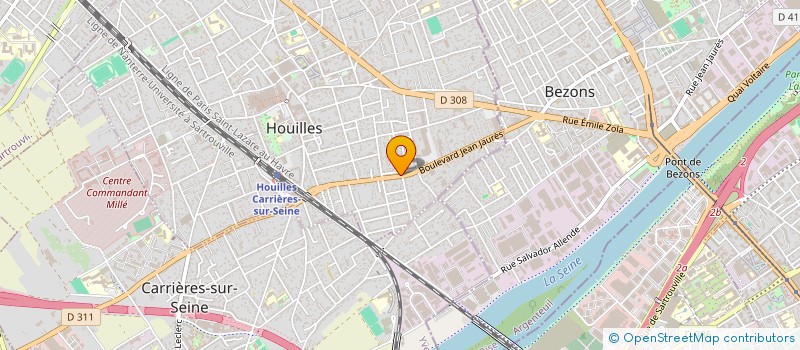 localisation de l'entreprise MONSIEUR MOHAMED ACHRAF CHAGHAL à HOUILLES