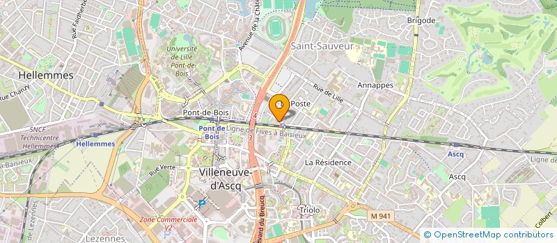 localisation de l'entreprise MONSIEUR MOHAMED ADDARAZI  VILLENEUVE-D'ASCQ