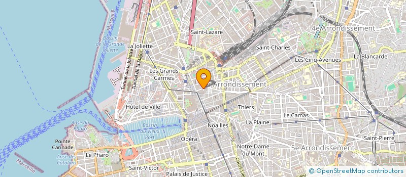 localisation de l'entreprise MONSIEUR MOHAMED ADDI à MARSEILLE