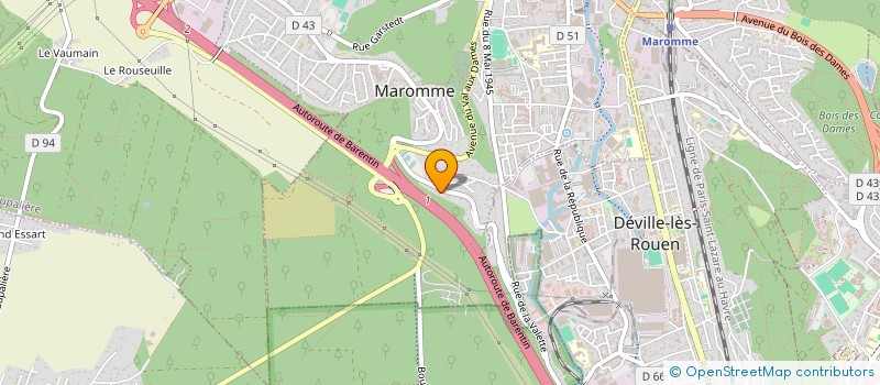 localisation de l'entreprise MONSIEUR MOHAMED ADDI  MAROMME