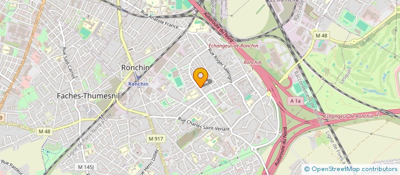 localisation de l'entreprise MONSIEUR MOHAMED ADI  RONCHIN