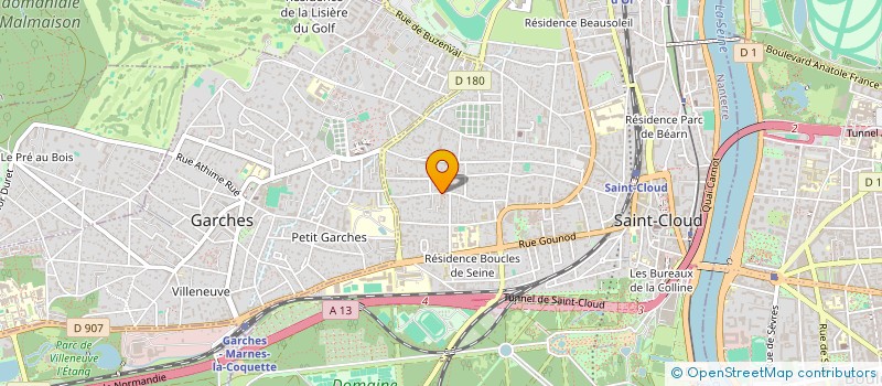 localisation de l'entreprise MONSIEUR MOHAMED ADIL BELMEKKI à SAINT-CLOUD