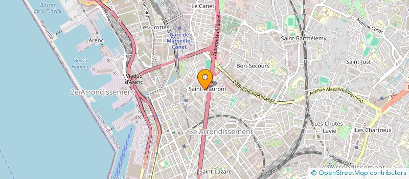 localisation de l'entreprise MONSIEUR MOHAMED ADJILI à MARSEILLE