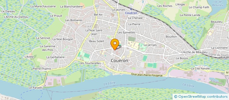 localisation de l'entreprise MONSIEUR MOHAMED ADMI à COUERON