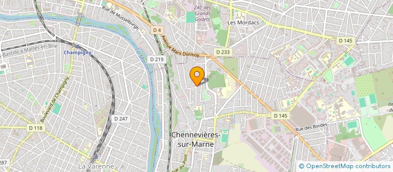 localisation de l'entreprise MONSIEUR MOHAMED ADNANE  CHENNEVIERES-SUR-MARNE