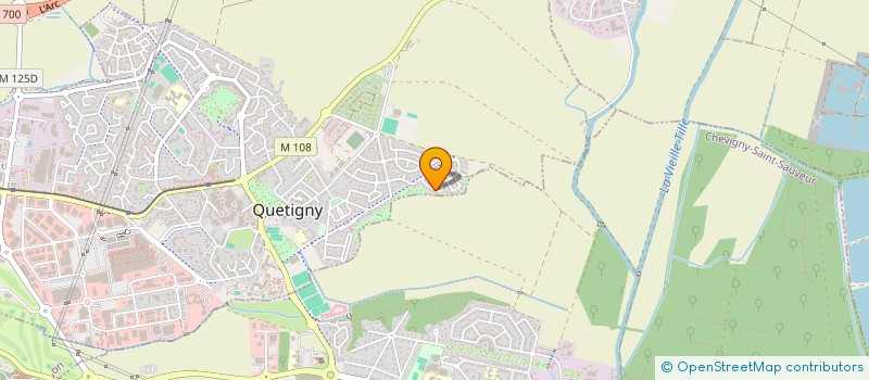 localisation de l'entreprise MONSIEUR MOHAMED AFFAN  QUETIGNY