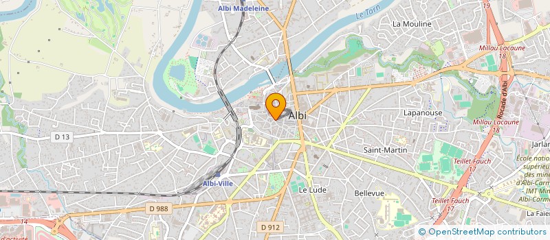 localisation de l'entreprise MONSIEUR MOHAMED AFIF à ALBI