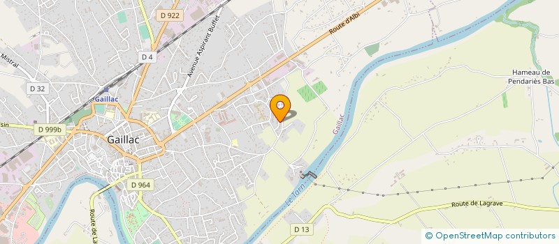 localisation de l'entreprise MONSIEUR MOHAMED AFKIR  GAILLAC