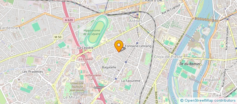 localisation de l'entreprise MONSIEUR MOHAMED AFOUN  TOULOUSE