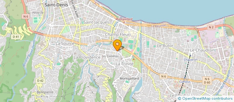 localisation de l'entreprise MONSIEUR MOHAMED AFRETANI à SAINT-DENIS