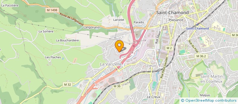 localisation de l'entreprise MONSIEUR MOHAMED AGABA à SAINT-CHAMOND