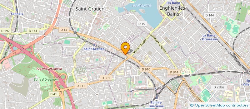 localisation de l'entreprise MONSIEUR MOHAMED AGARGAOU à EPINAY-SUR-SEINE