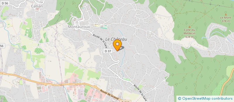 localisation de l'entreprise MONSIEUR MOHAMED AGHARBI  MONTAUROUX