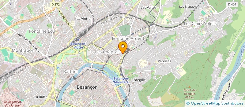 localisation de l'entreprise MONSIEUR MOHAMED AGHARIB  BESANCON