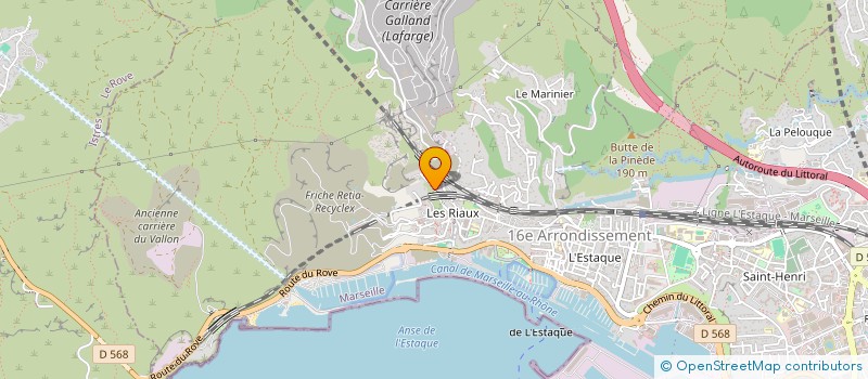 localisation de l'entreprise MONSIEUR MOHAMED AGOUDJIL à MARSEILLE 16EME