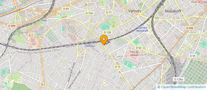 localisation de l'entreprise MONSIEUR MOHAMED AGOUZOUL à MALAKOFF