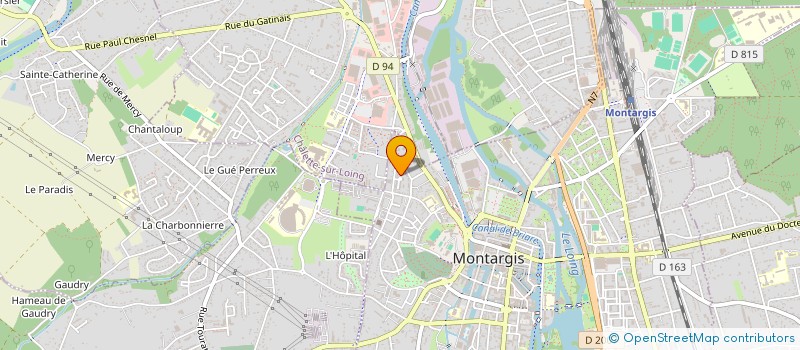 localisation de l'entreprise MONSIEUR MOHAMED AGOUZZAL à MONTARGIS