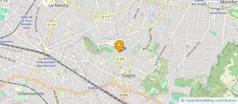 localisation de l'entreprise MONSIEUR MOHAMED AGREBI  GAGNY