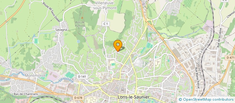 localisation de l'entreprise MONSIEUR MOHAMED AGUEBET CHEMS à LONS-LE-SAUNIER