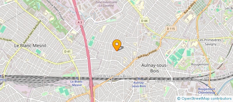 localisation de l'entreprise MONSIEUR MOHAMED AGUERBI à AULNAY-SOUS-BOIS