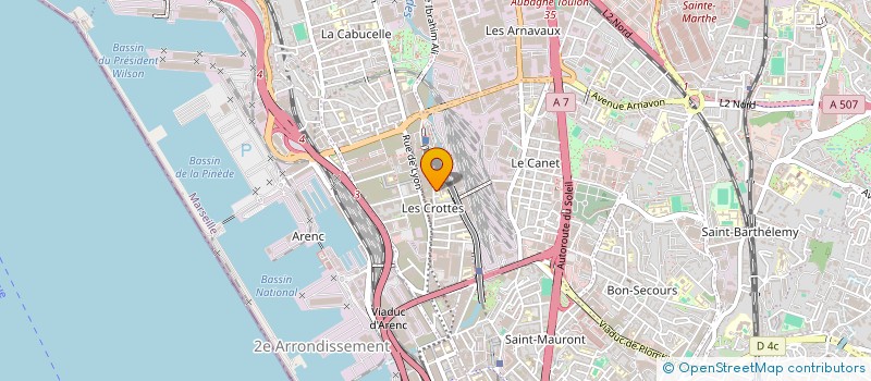localisation de l'entreprise MONSIEUR MOHAMED AHAMADA à MARSEILLE