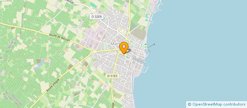 localisation de l'entreprise MONSIEUR MOHAMED AHAMOUT à MARSEILLAN