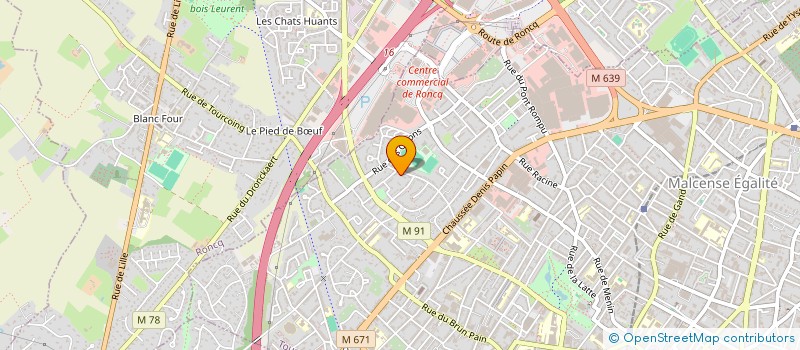 localisation de l'entreprise MONSIEUR MOHAMED AHAMRI  TOURCOING